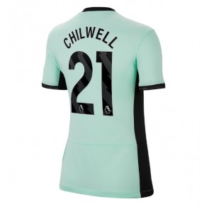 Chelsea Ben Chilwell #21 Rezervni Dres za Ženska 2023-24 Kratak Rukavima